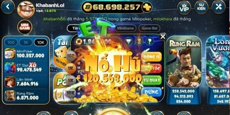 Cổng game nổ hũ Ko66 