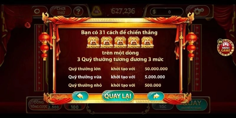 Luật và thao tác chơi nổ hũ Thần tài